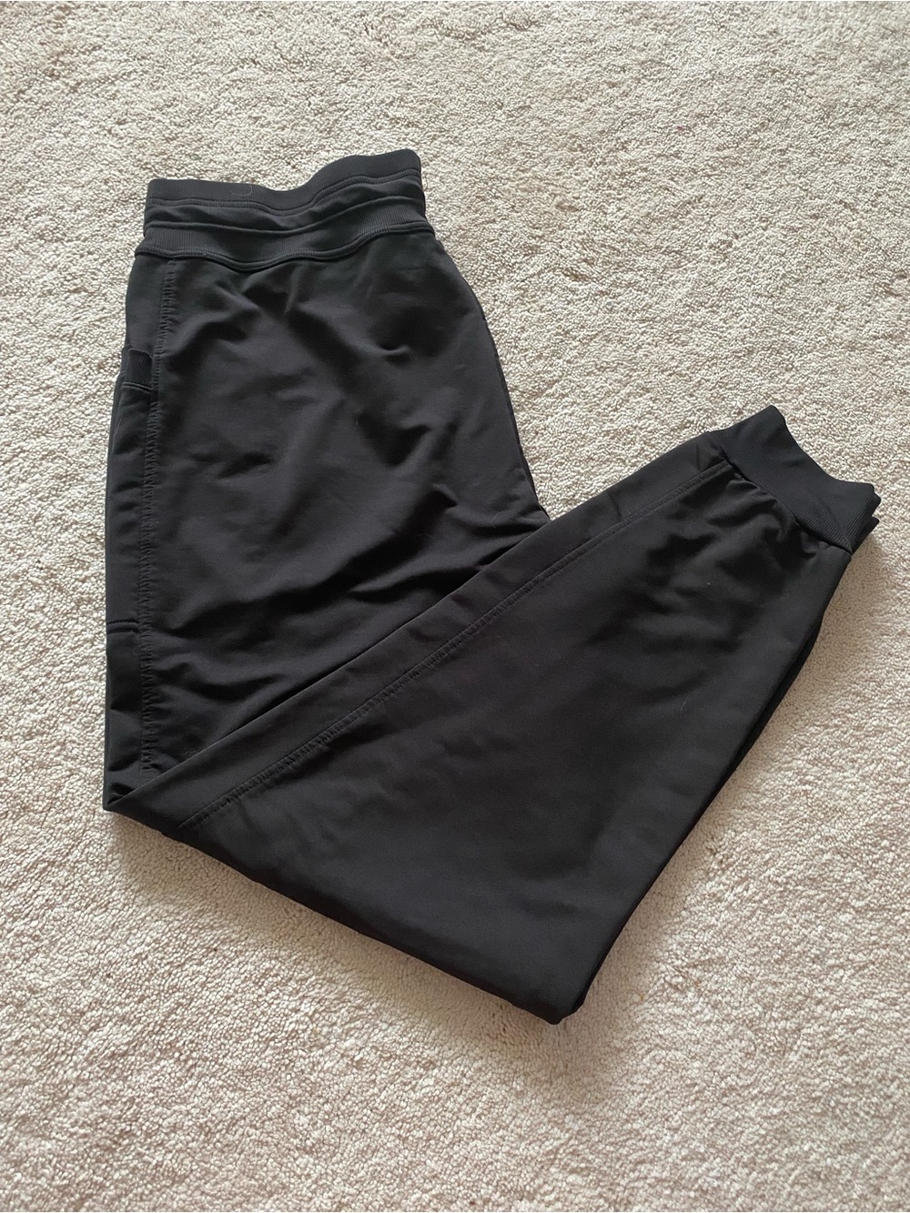 Black Stretch Jogger Pants - Everyday Comfort
